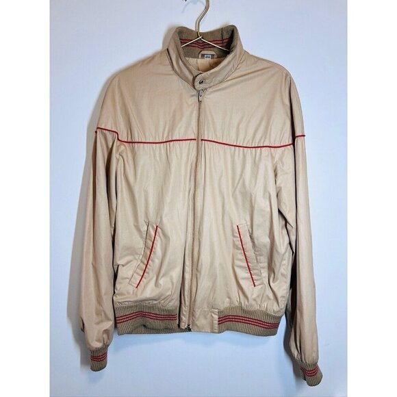 Lakeland Other - Jeffrey Banks For Lakeland Mens Tan Bomber Jacket 40 Long